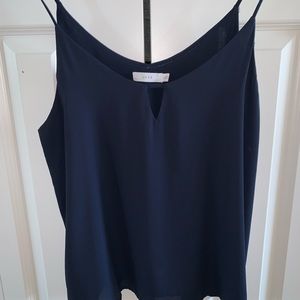 Dark blue tank top